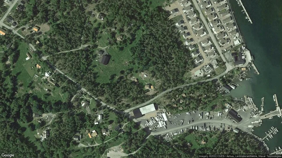 Området kring Fyrskeppsvägen 44