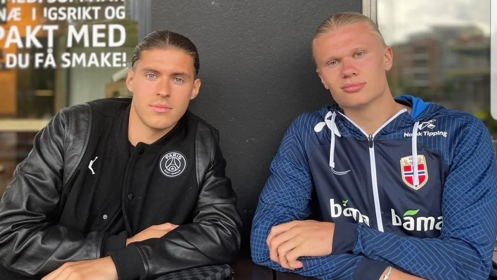 "Det är inspirerande att följa hans framfart, det går ju väldigt bra för honom. Man blir imponerad och stolt", säger Markovic om Haaland.
