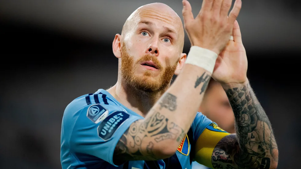 Djurgårdens Magnus Eriksson ansluter till landslaget. Arkivbild.