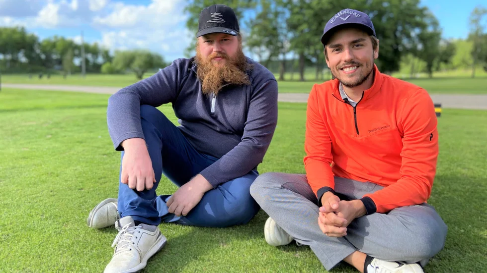 Flens Golfklubbs Dennis Lövkvist och Arvid Karlsson vann Kuriren Cup-finalens A-klass på 67 slag.
