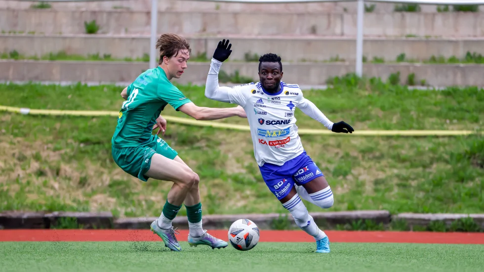 George Mattar (bilden) och Arish Nouri byttes ut i halvtid i 0–2 underläge.