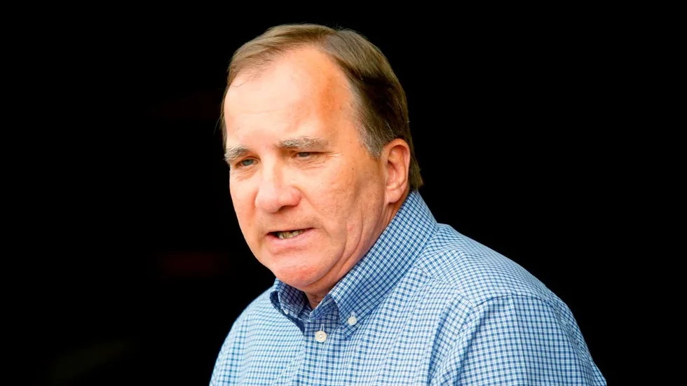 Stefan Löfven (S), statsminister.