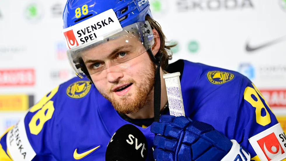 William Nylander var nöjd efter sitt första VM-framträdande.