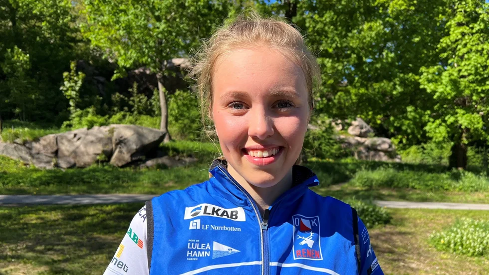Hanna Lundberg, OK Renen, vann i Västervik.