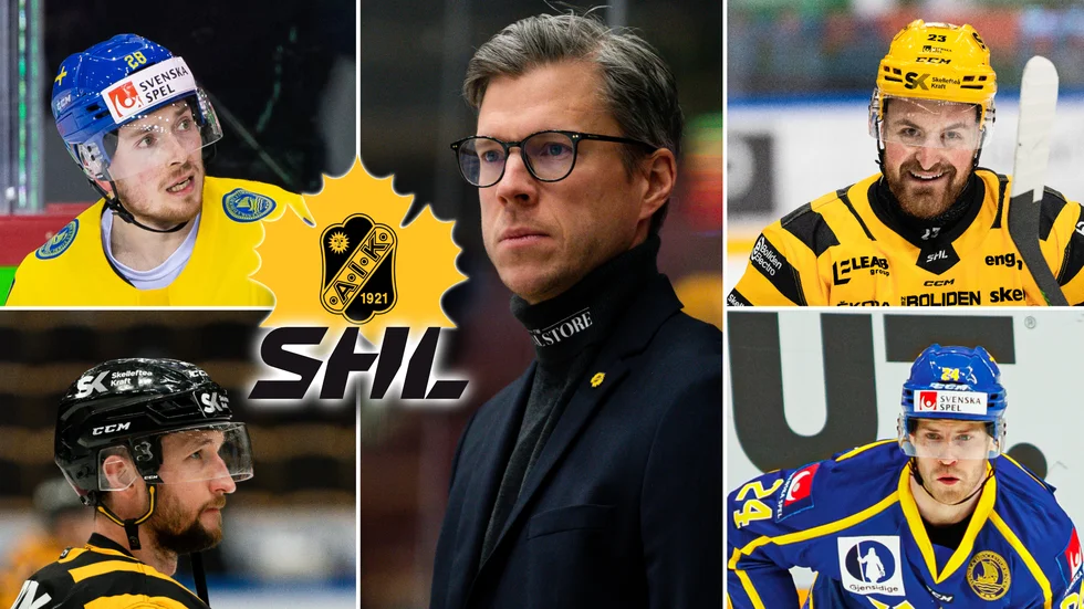Många namn på forwardssidan cirkulerar kring Erik Forssell (mitten) och AIK under den här delen av Silly season.