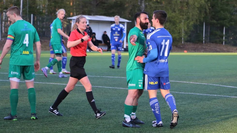 Barzan Jamshidi och Viktor Carlsson har båda blivit avstängda efter bråket när lagen möttes 20 maj.