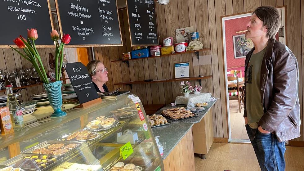 När Johan Sköld kom hem till Lansån efter sin hundra dagar långa fjälltur satt det bland annat fint med mat och fika på Brännvalls café i Överkalix. 