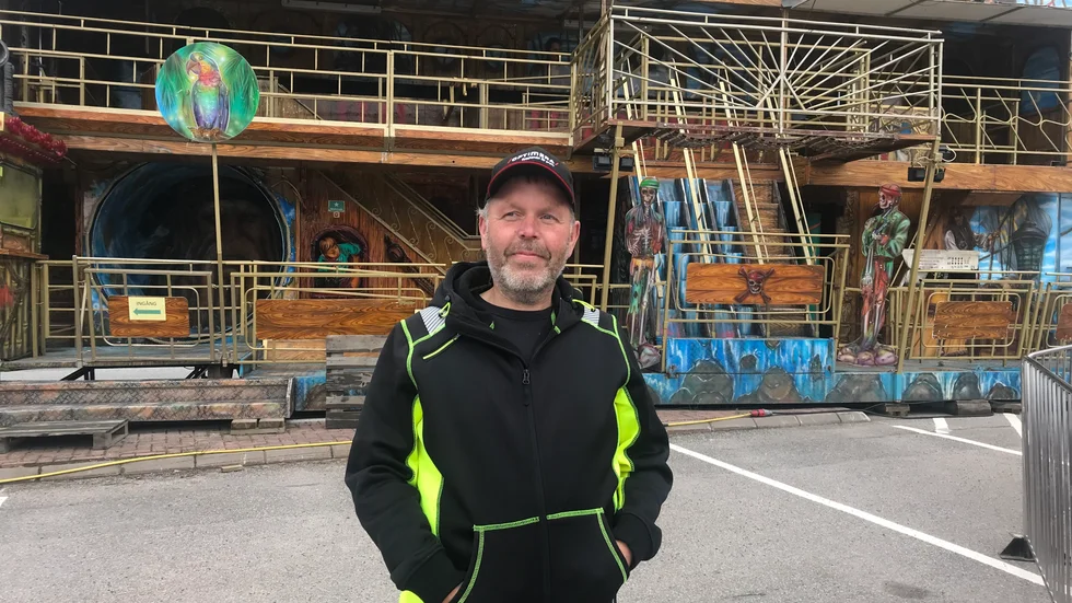 Fredrik Back, tivolidirektör.