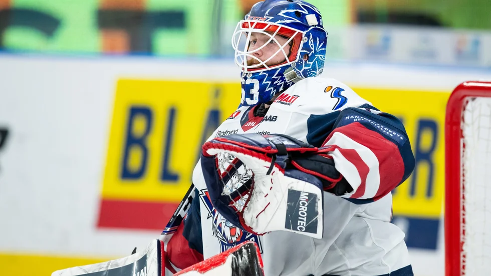 Marcus Högberg i LHC-mundering. 