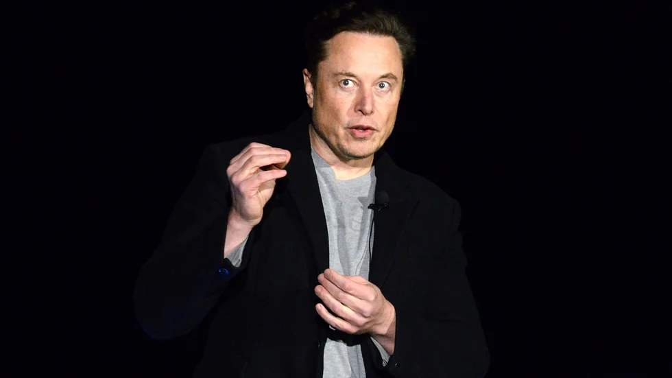 Elon Musk ser en stor risk för recession i USA. Arkivbild.