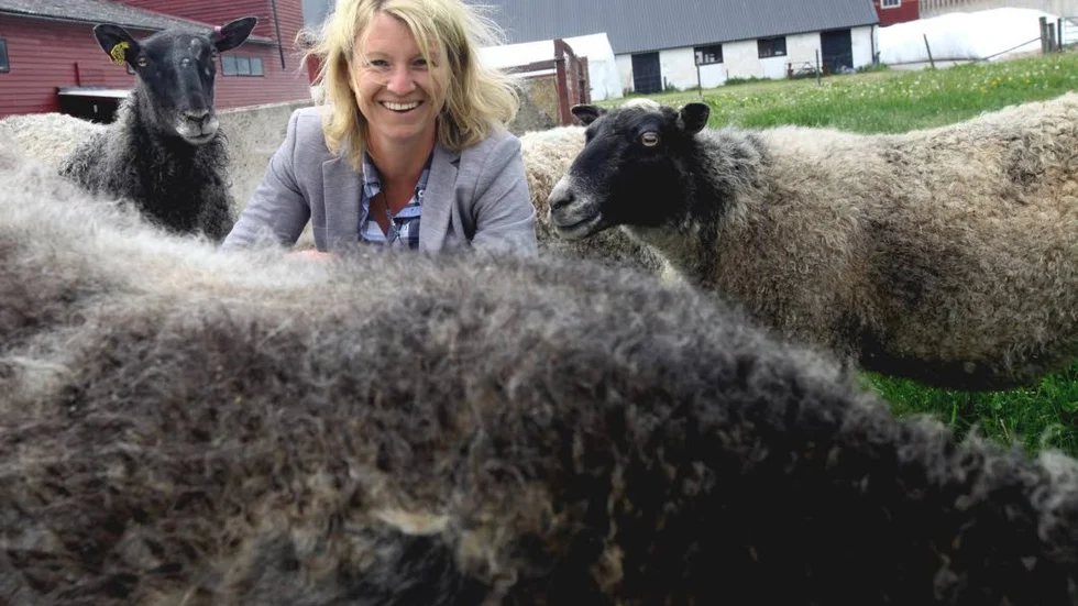 Maria Eriksson hoppas på en utbildning inom lammproduktion i framtiden.