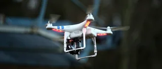 Flygplats larmade polis om drönare