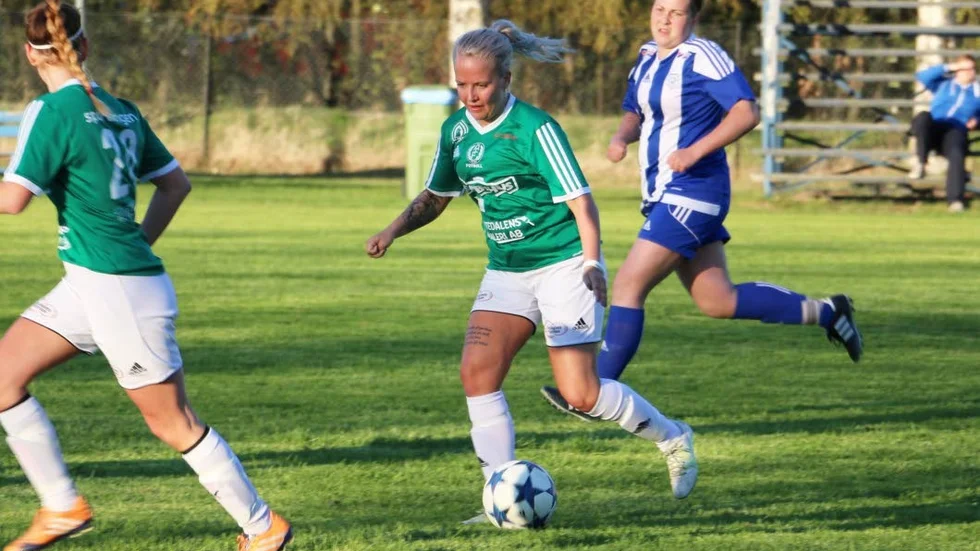 Anna Berglund gjorde fyra mål när Älvsbyn vann. (arkivbild)