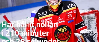 Historisk efter nya nollan – Luleåmålvakten: "Det är bara att hoppas det håller i sig"