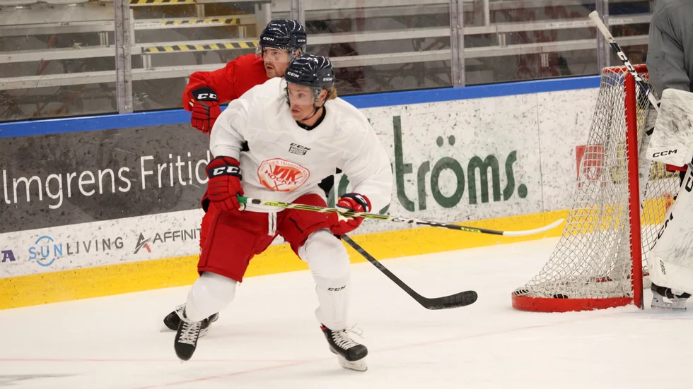 Troy Loggins är spelklar och kommer att debutera i VIK-tröjan i fredagens match mot Västerås.