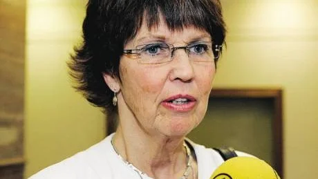 För tvångskastrering av sexbrottslingar: Yvonne Andersson, kd.          Foto: Bertil Ericson                         Scanpix