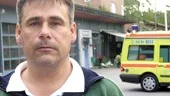  Någon i patientkedjan blir lidande om den kirurgiska akutsjukvården försvinner från Norrköping, säger Ronnie Nilsson, som arbetat som ambulanssjukvårdare i 15 år. 
FOTO: JANNE FORSBY