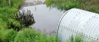 Översvämning i gångtunnel