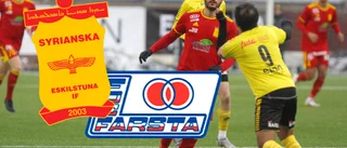 Syrianska mötte Farsta på Tunavallen – vi direktsände matchen