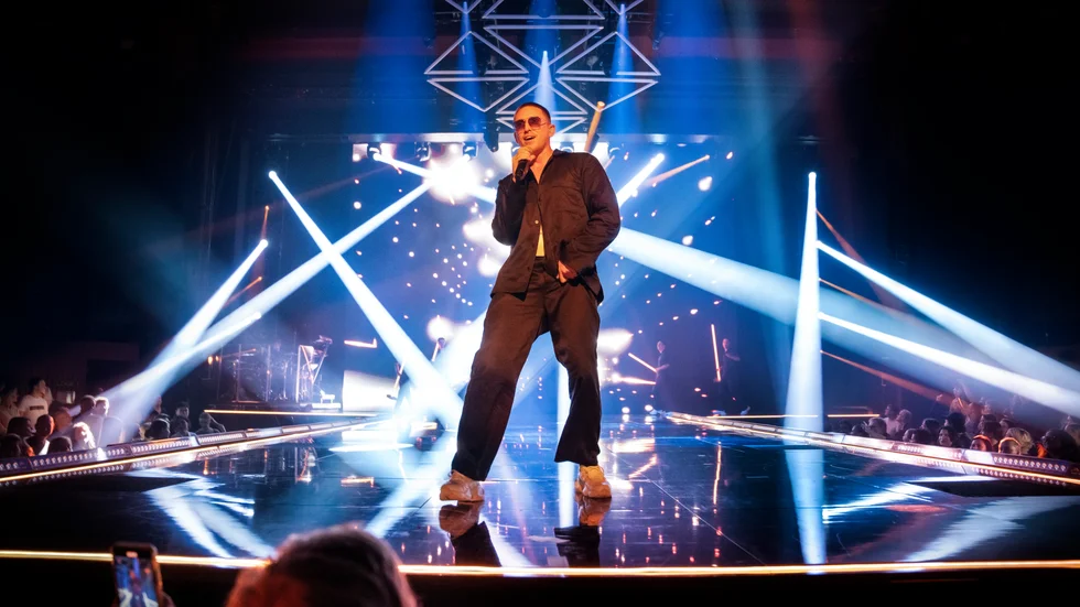 Danny Saucedo är glad över showens nypremiär.