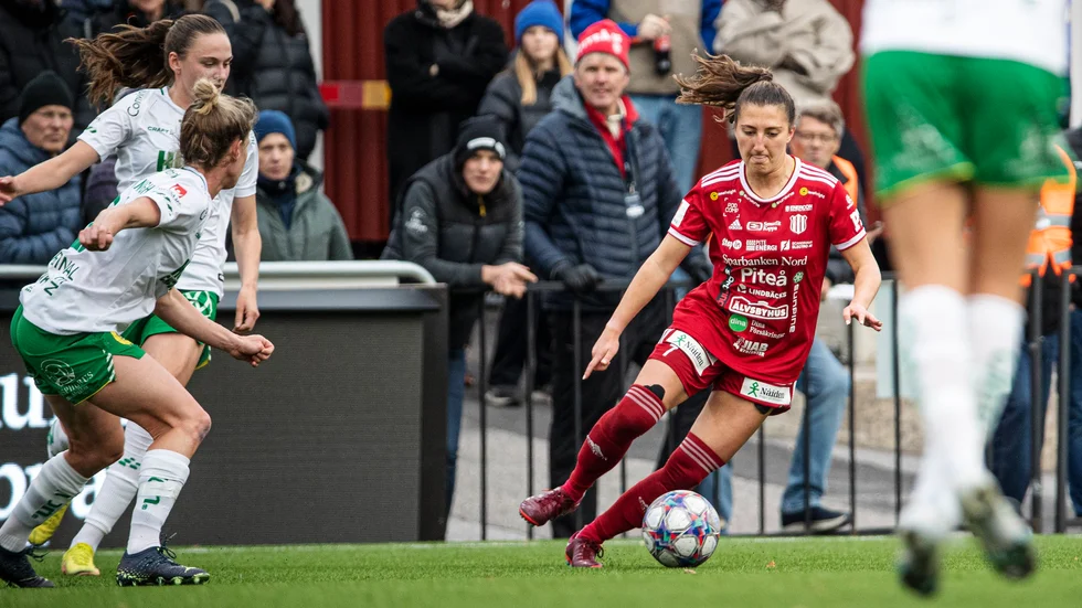 Hana Kerner har blommat ut till en skicklig ytterback.