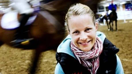 "Jag kan nästan läsa hästens tankar", säger Malin Baryard om sin relation till hästar.Foto: Erik Abel/Scanpix