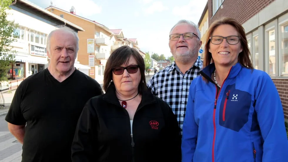 Några av hjärnorna bakom lördagens kulturfest är Björn Andersson, NBV, Kerstin Backman, ABF, Jerry Winblad von Walter, Sensia studieförbund, och Monica Johansson, Älvsby folkhögskola.