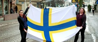 Premiär för svenskfinsk flagga