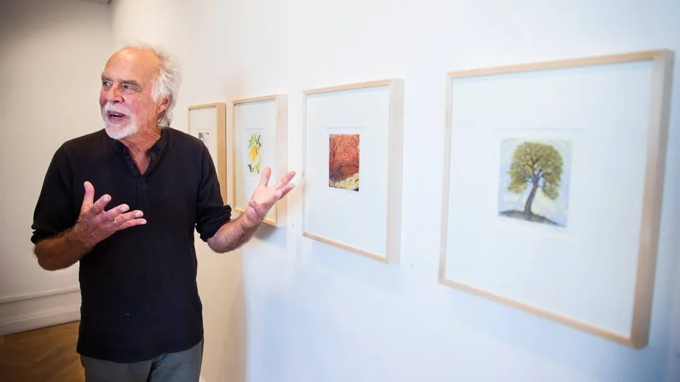 Urval. Hans-Ove Hedman har hängt utställningen A Natural Selection på Konstforum. Här väljer han ut en favorit åt oss. Foto: Emma-Sofia Olsson.