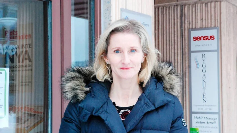 Fler jobb. Arbetslösheten minskar i Finspång, något som arbetsförmedlingens chef Gabriella Gylling är glad över.