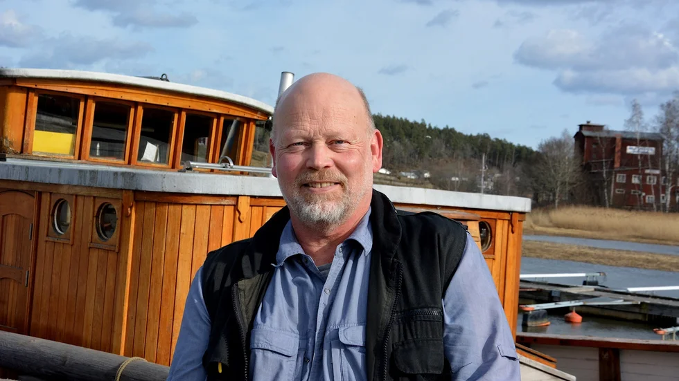 Per Hollertz (M), kommunstyrelsens ordförande i Valdemarsvik, är nöjd över att företagsklimatet förbättrats enligt Svenskt näringslivs enkät.