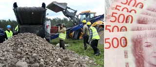 Ingen rabatt för Sjögren-grävning – politikerna gav tummen ner • ”Viktigt att vara varsam med våra skattemedel”