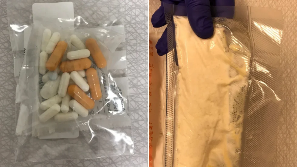 En kvinna åtalas för narkotikabrott efter att ha blivit stoppad med narkotika i bilen.