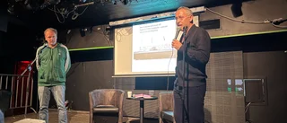 Aron Flam och Jens Ganman tog debatten om Public service till Linköping