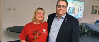 Kommunen som fortfarande är knallröd • Sitter på egen majoritet • "Ska inte köra över övriga partier"