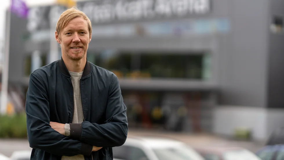 Arvid Marklund ser fram emot en ny och förhoppningsvis händelserik säsong där Norransportens bevakning från Skellefteå Kraft Arena kommer vara fortsatt stark.