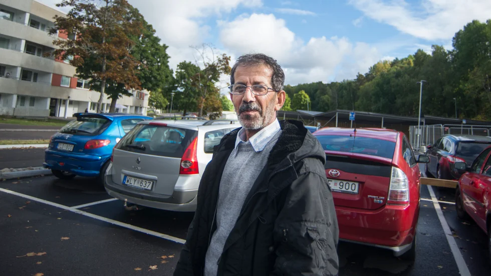 Badrkhan Kusa bor i Brandkärr och var en av de Brandkärrsbor som röstade i söndags.