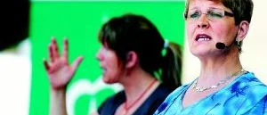 Maud Olofsson i dåligt sällskap
