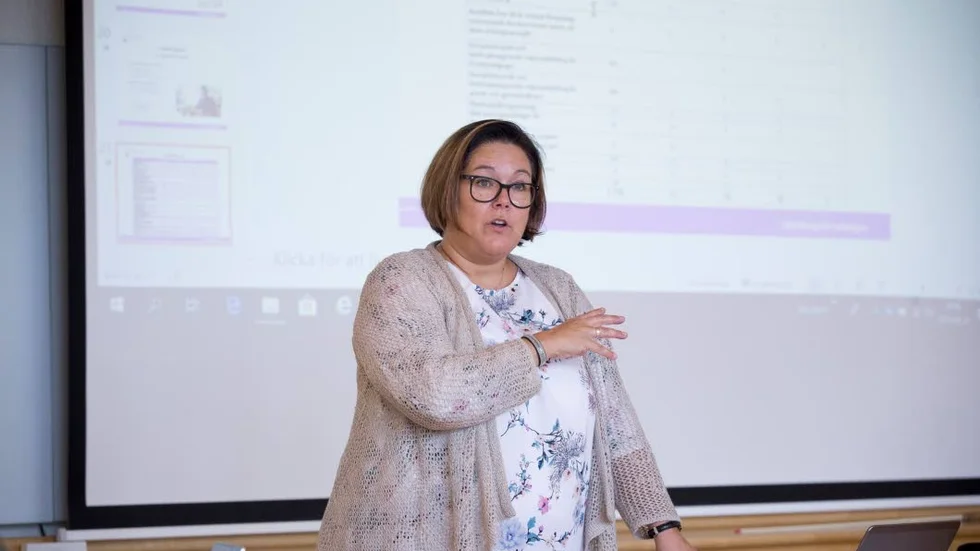"Jag är stolt och glad över att Piteå placerar sig högt i rankningen", säger Malin Westling, som menar att det systematiska kvalitetsarbetet gett resultat. (Arkivbild)