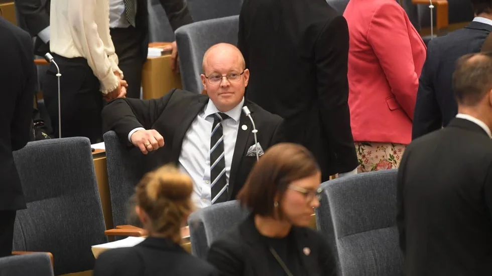 Björn Söder (SD) är inte längre andre vice talman i riksdagen. Tack för det.