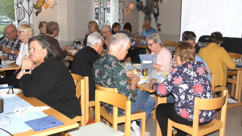 Fest på Malmudden med Reumatikerföreningen Luleå.