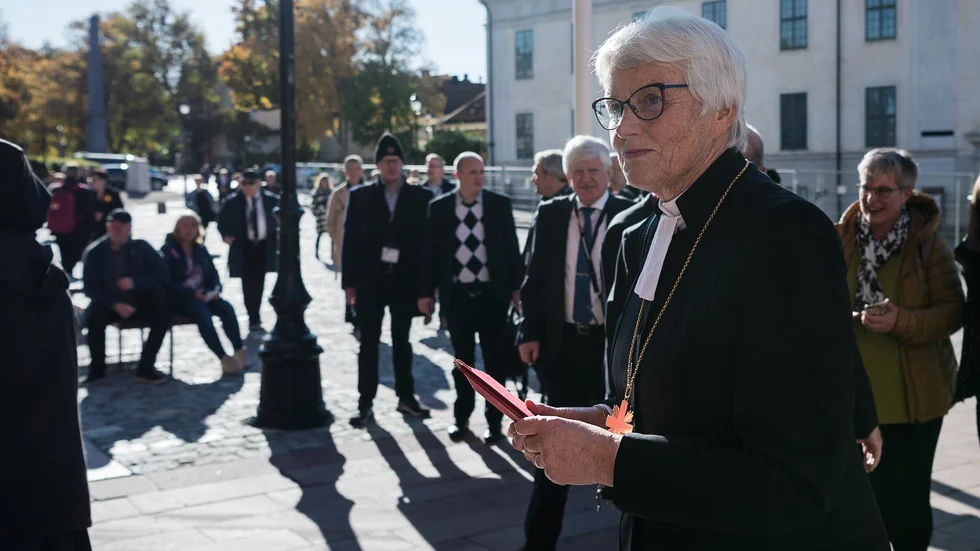 I drygt åtta år har Antje Jackelén varit i blickfånget som Svenska kyrkans högste företrädare. Samhällsengagemanget bottnar i teologin, säger hon.