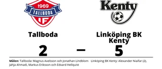 Linköping BK Kenty vann efter Alexander Niaifars dubbel