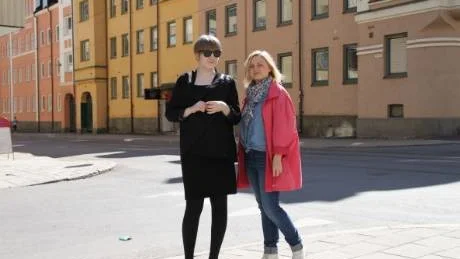 Studenterna Henrietta Thönnersten och Rosanna Nordrup drivs av en vision att ta förena musikfans på ett sådant sätt att band kan få en livespelning oavsett geografiska avstånd.Foto: Privat