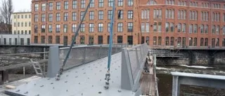 Nya bron nästan på plats