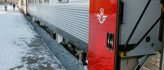 Stopp i tågtrafiken från Boden