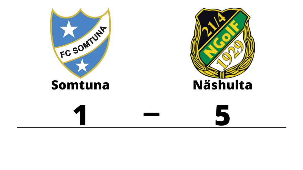 FC Somtuna förlorade mot Näshulta GoIF