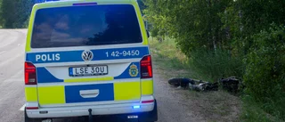 Motorcyklist i olycka – förare allvarligt skadad