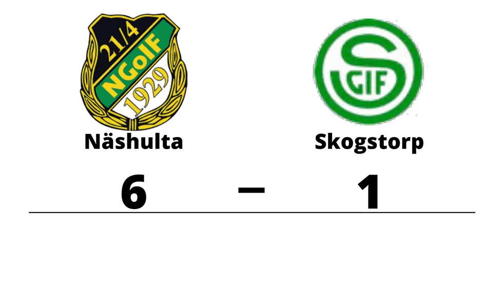 Näshulta GoIF vann mot Skogstorps GoIF