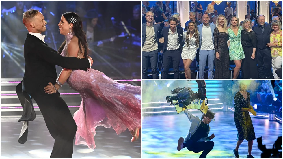 Magnus Tosser är på plats i Frihamnen i Stockholm för att rapportera från finalen av "Let's dance".